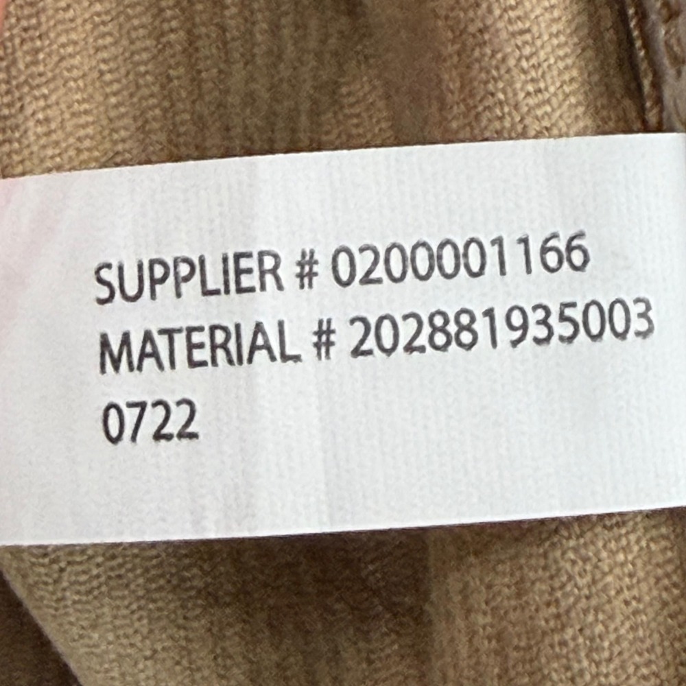 Lauren Ralph Lauren Tan Corduroy Straight Leg Pants Womens 14W Khaki Stretch - Picture 5 of 12